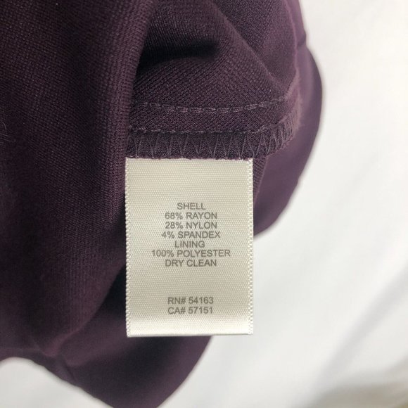 Eliza J Purple and Pink Midi Dress - Picture 6 of 8